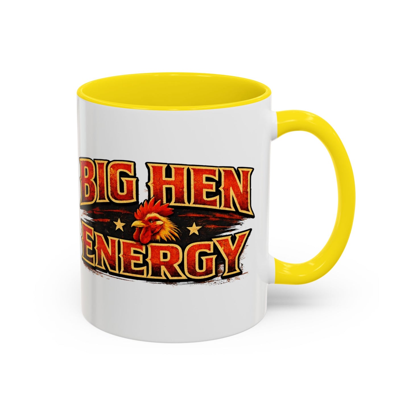Rooster Squad Coffee Mug — “Big Hen Energy” Funny Farm Chicken Gift