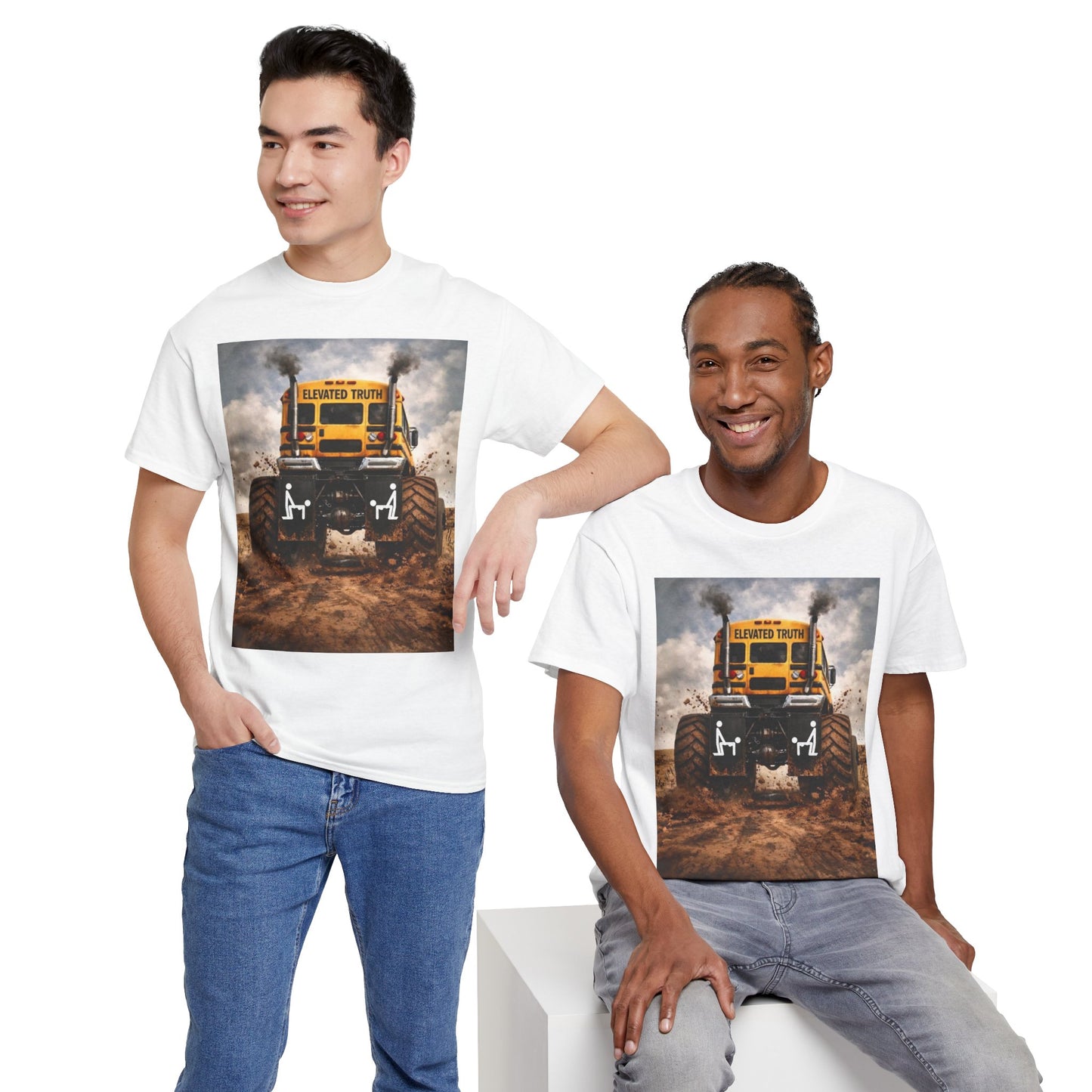 ELEVATED TRUTH'S MONSTER BUS   Graphic T-Shirt