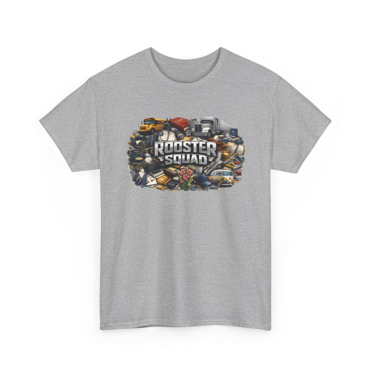 Rooster Squad STRONGER TOGETHER - WE ARE MANY — Vintage Farming / Barnyard Crew Shirt