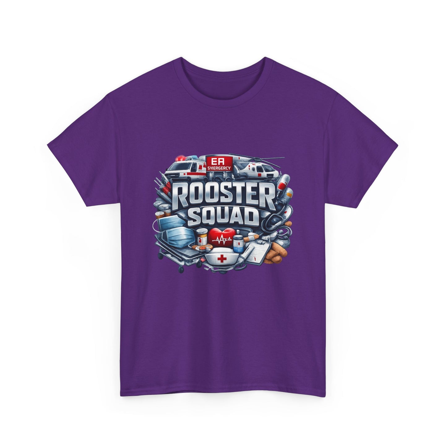 Rooster Squad ER Team T-Shirt — Emergency Medical Technician Paramedic Tee