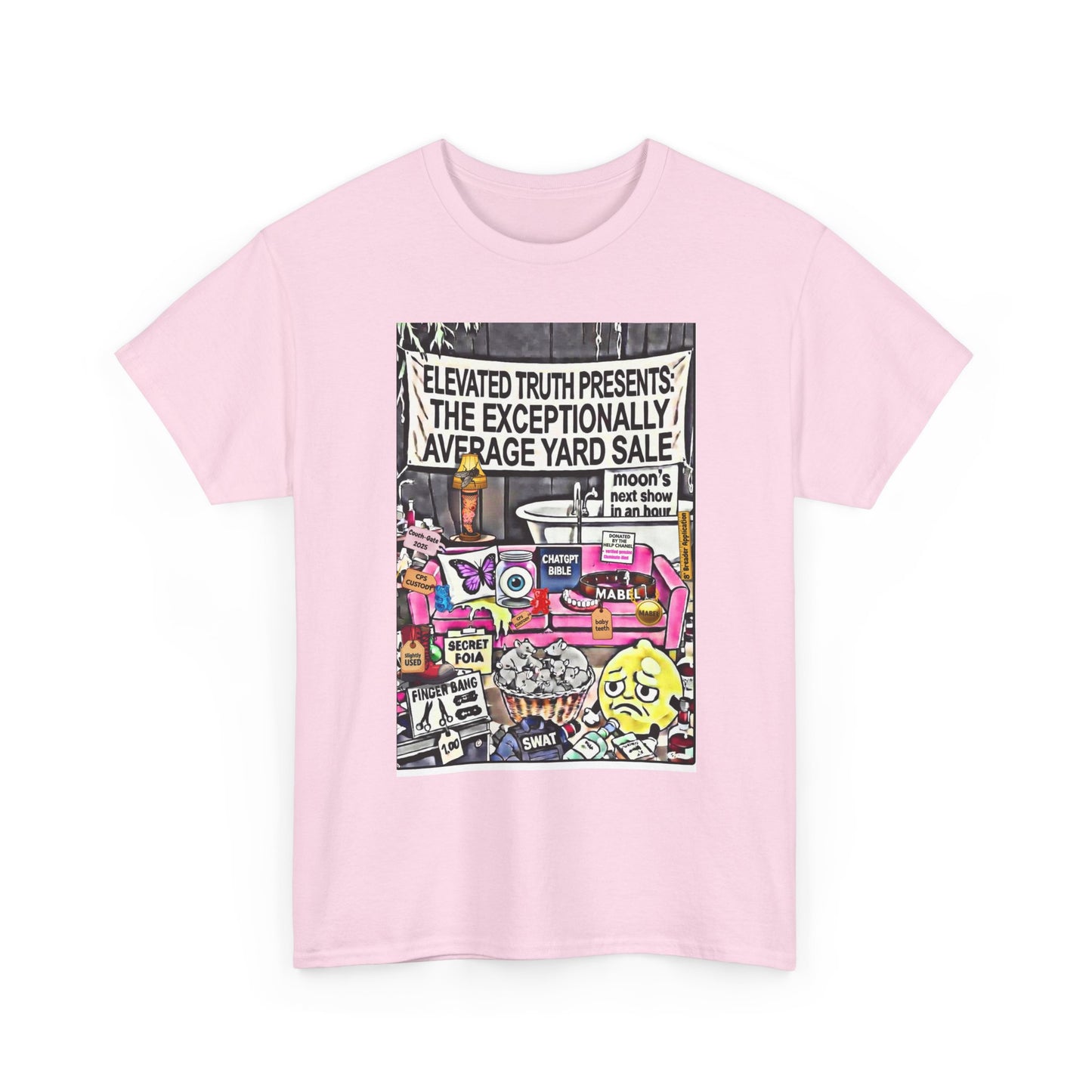 Funny YouTube Streets 'End of the Year YARDSALE!' T‑Shirt