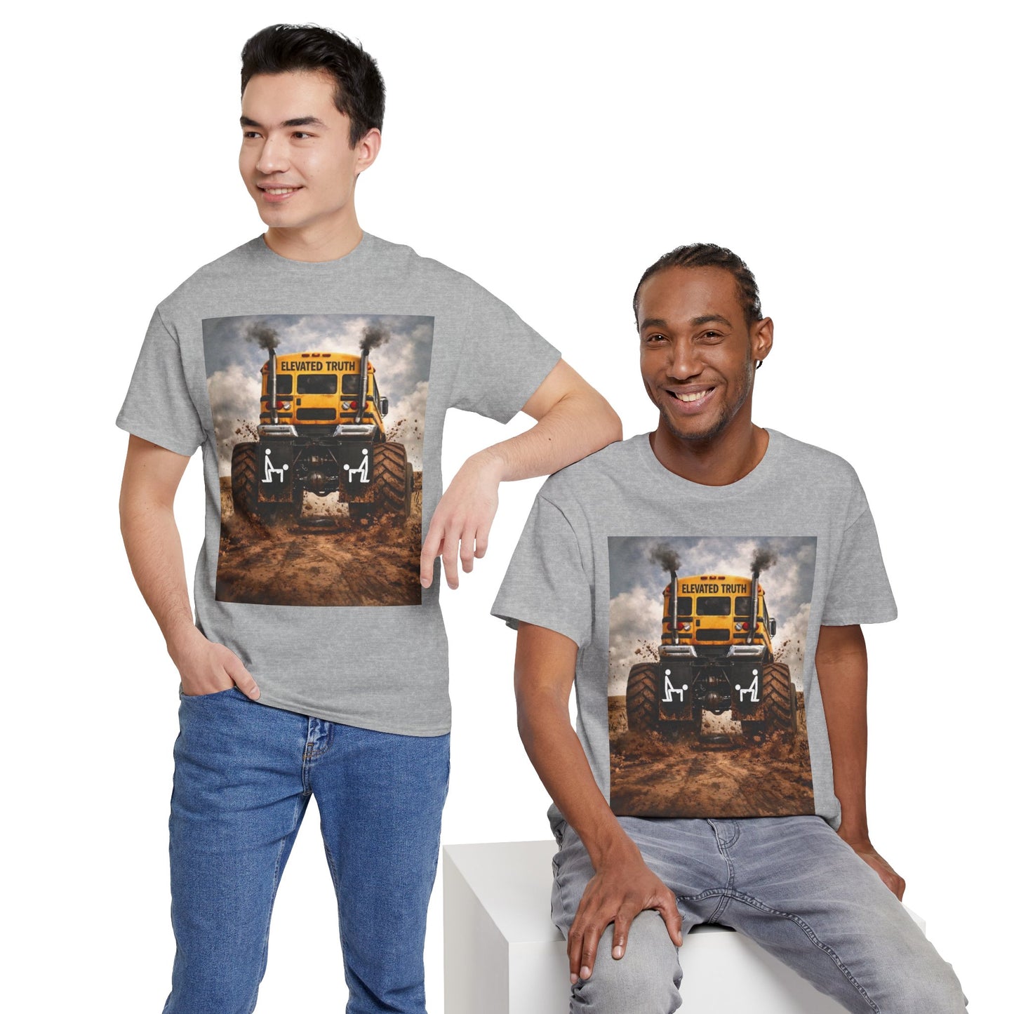 ELEVATED TRUTH'S MONSTER BUS   Graphic T-Shirt