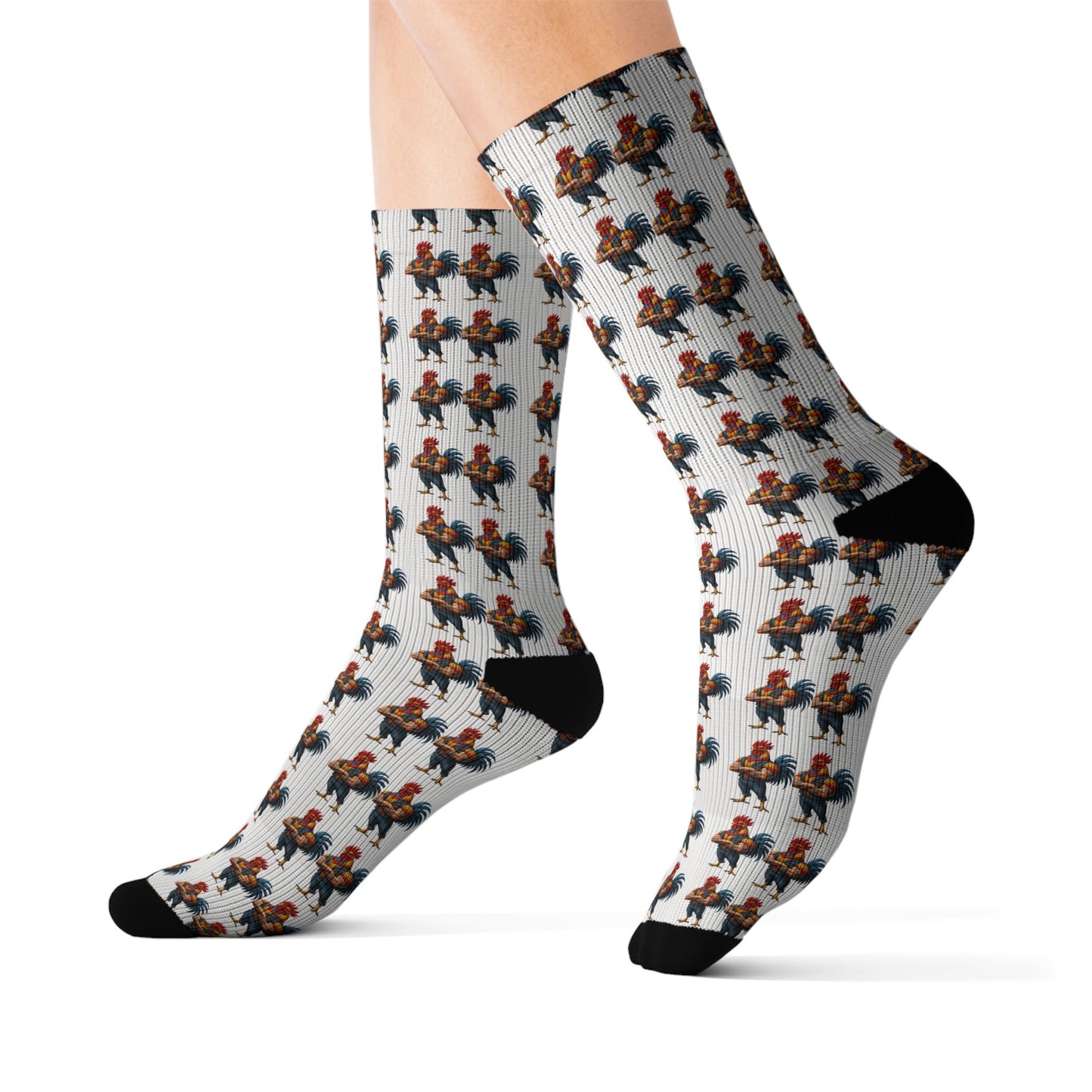 Rock with your Flock in Socks! Rooster Squad