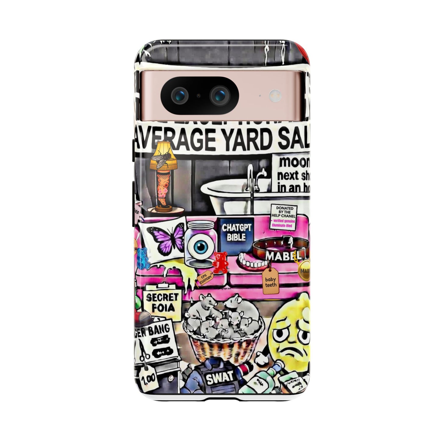 Full - 'Elevated Truth Presents: The Exceptionally Average Yard Sale' Illustrated Design