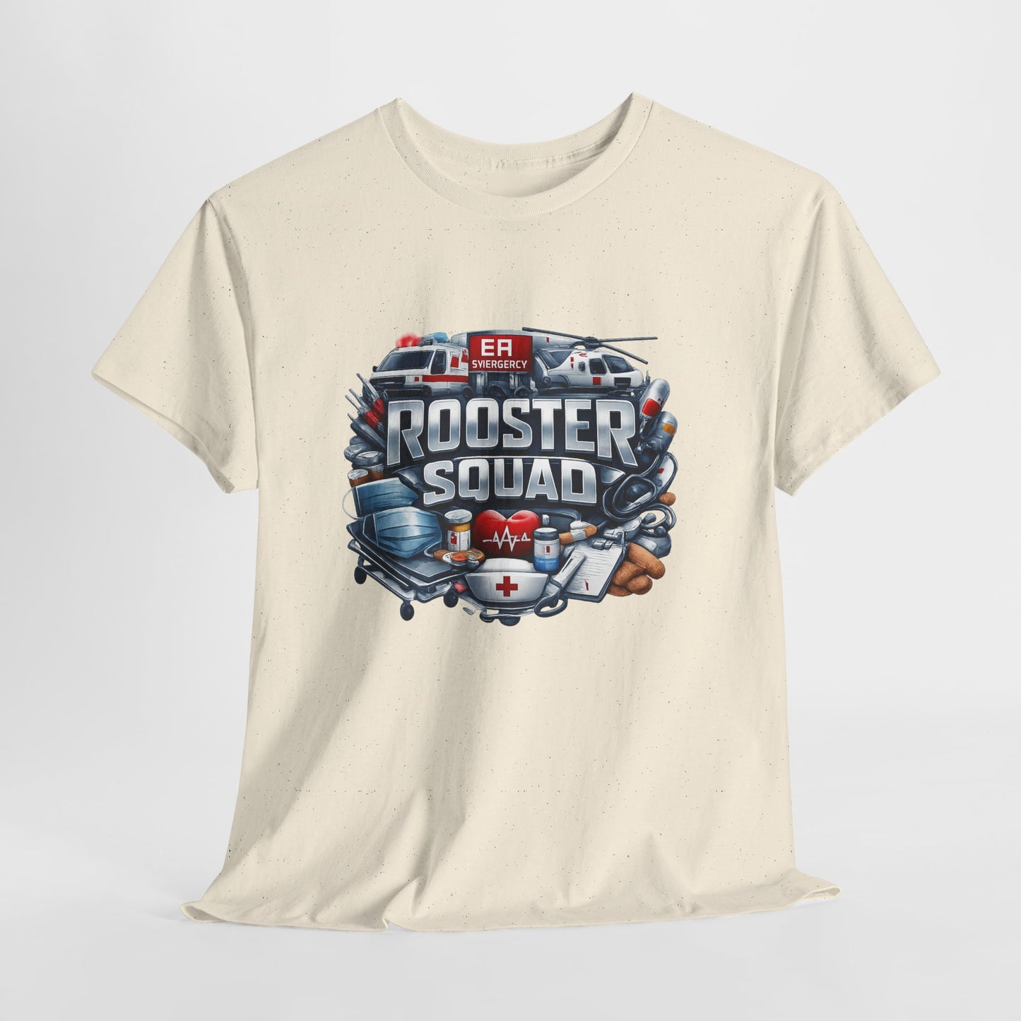 Rooster Squad ER Team T-Shirt — Emergency Medical Technician Paramedic Tee