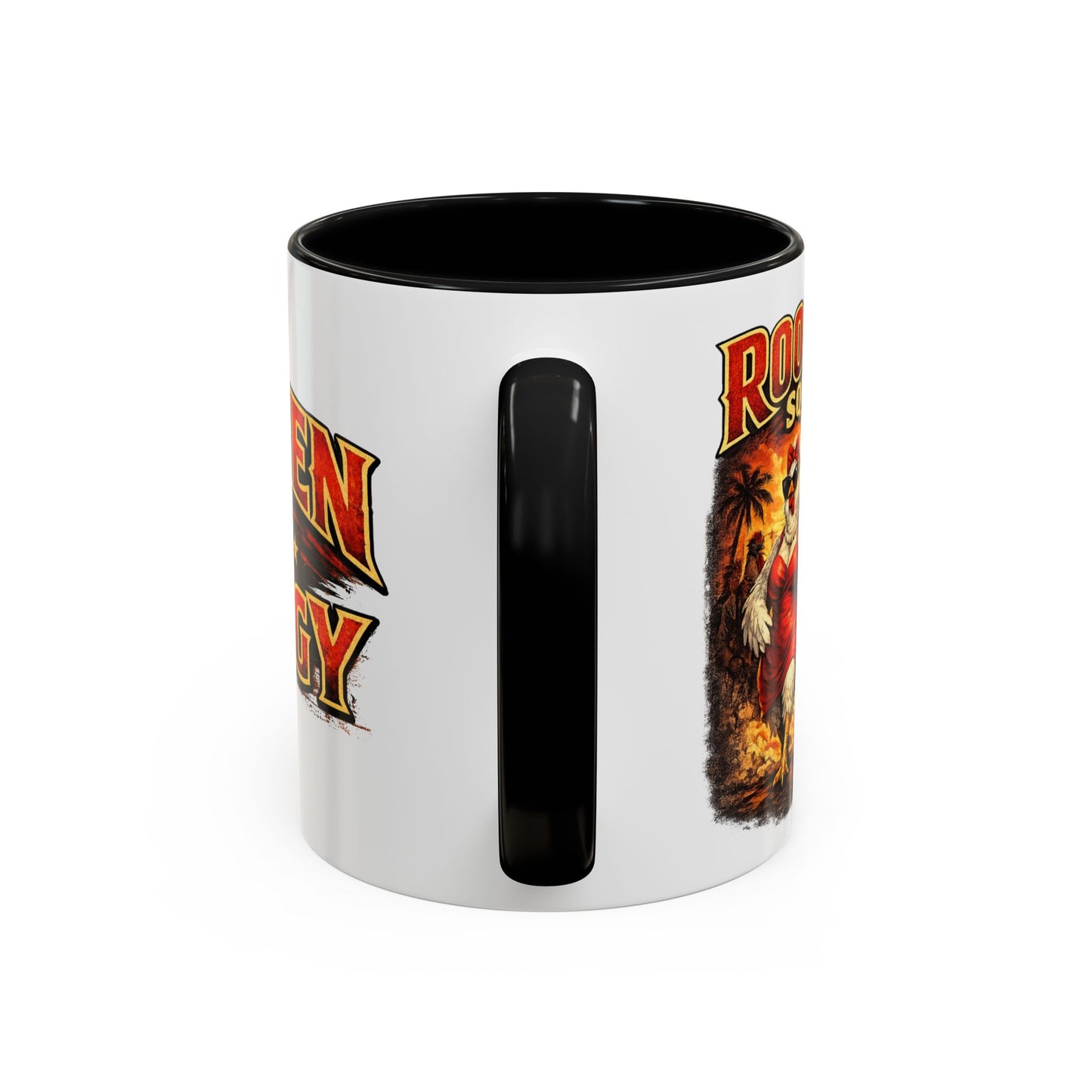 Rooster Squad Coffee Mug — “Big Hen Energy” Funny Farm Chicken Gift