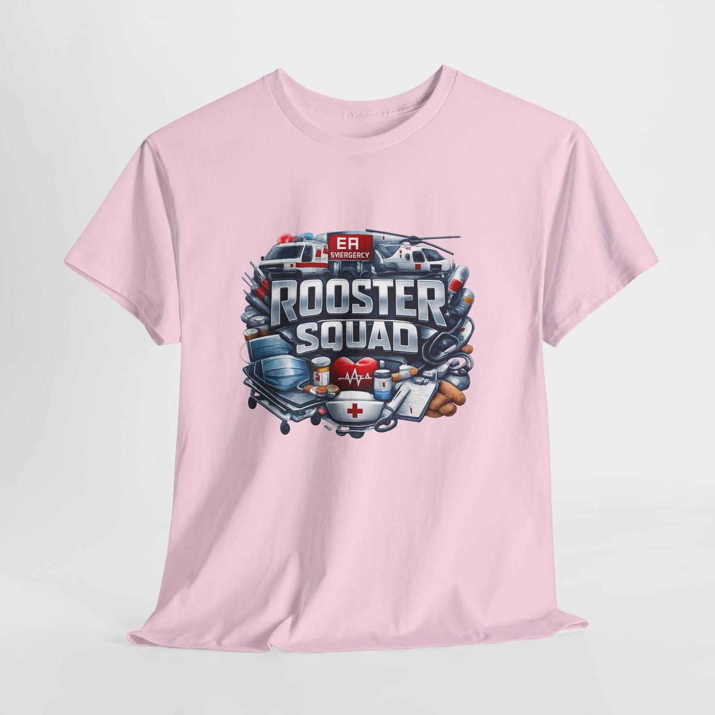 Rooster Squad ER Team T-Shirt — Emergency Medical Technician Paramedic Tee