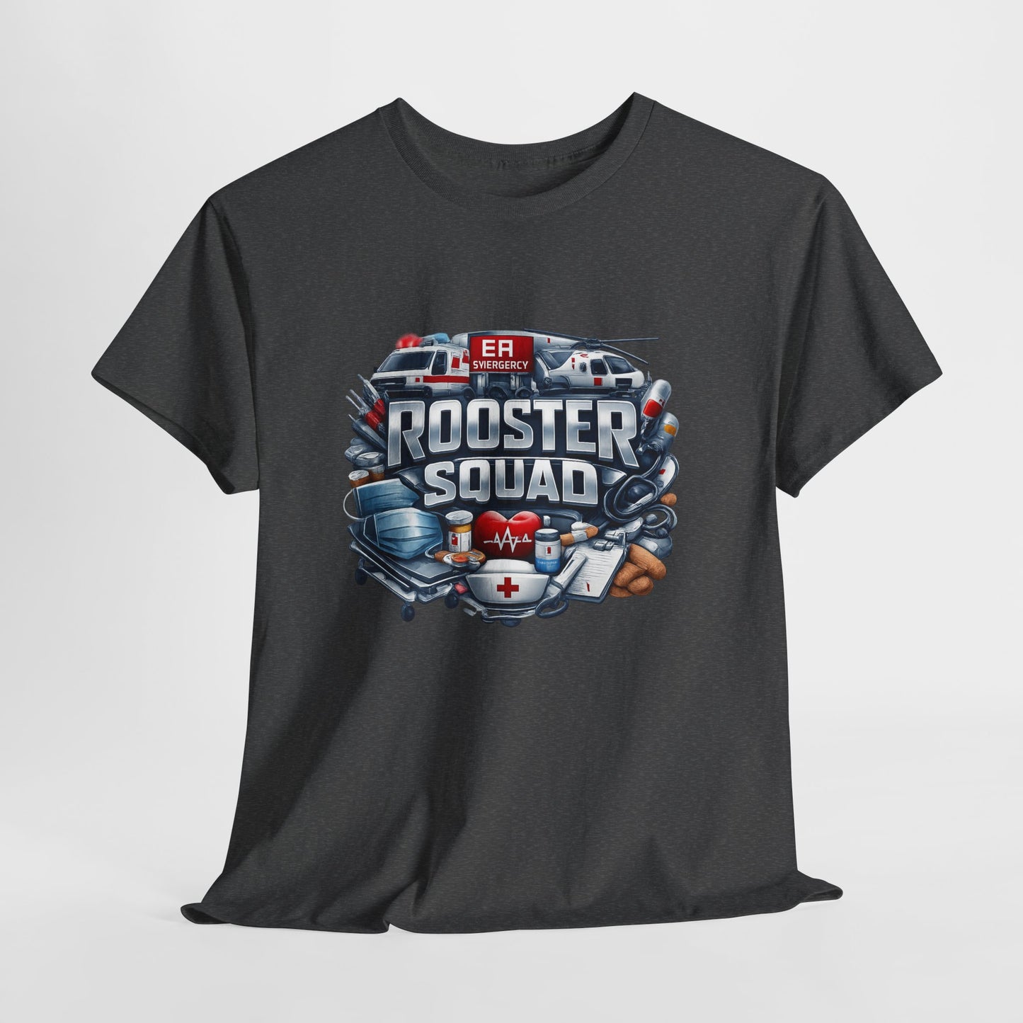Rooster Squad ER Team T-Shirt — Emergency Medical Technician Paramedic Tee