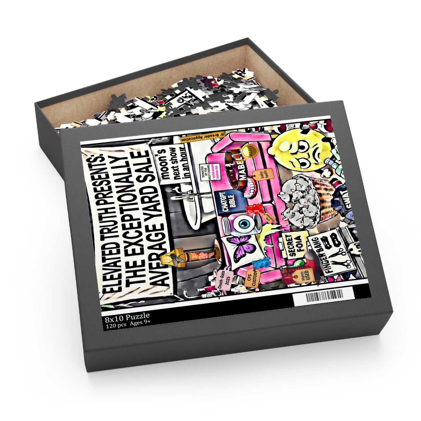 Puzzle — 'Elevated Truth Presents: The Exceptionally Average Yard Sale' Illustrated Jigsaw