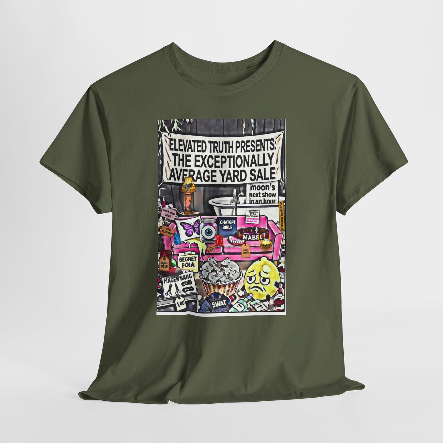 Funny YouTube Streets 'End of the Year YARDSALE!' T‑Shirt