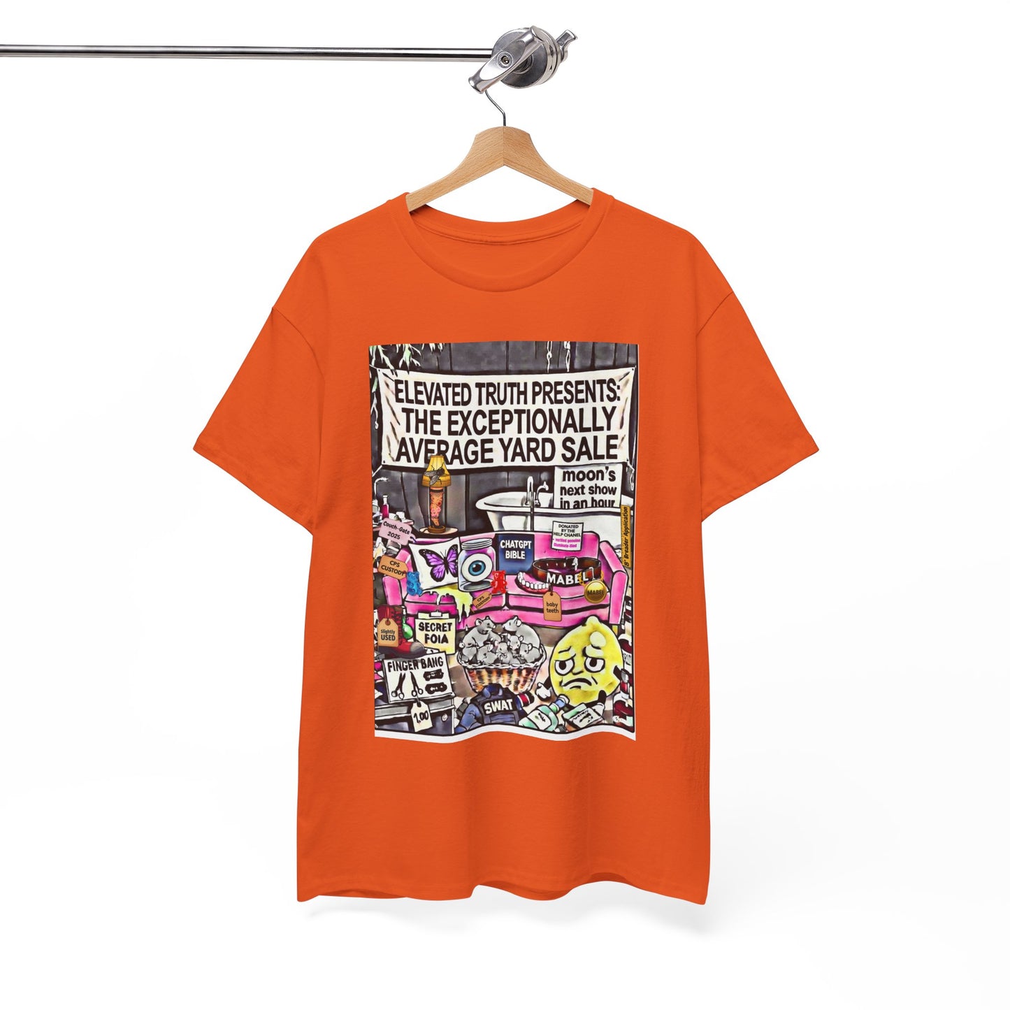 Funny YouTube Streets 'End of the Year YARDSALE!' T‑Shirt