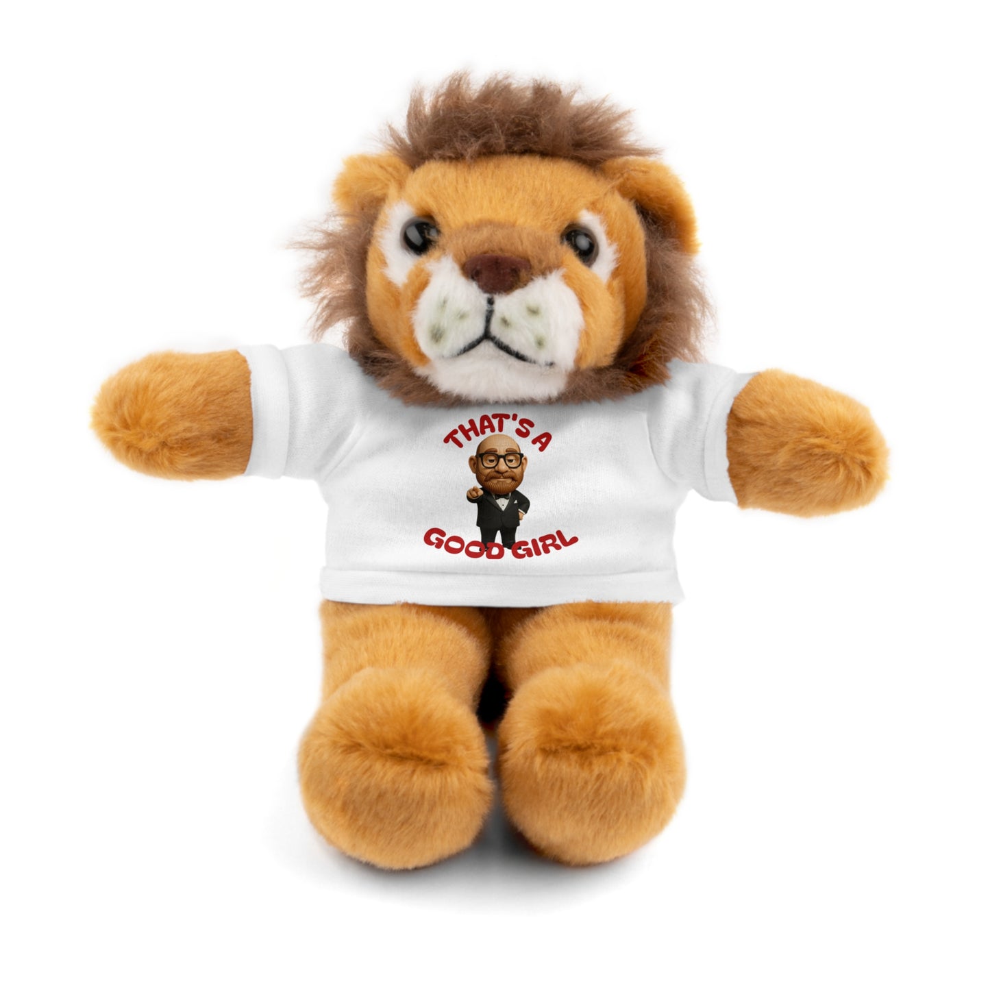 Plush Teddy Bear "THAT'S A GOOD GIRL" — Personalized Graphic Stuffed Animal