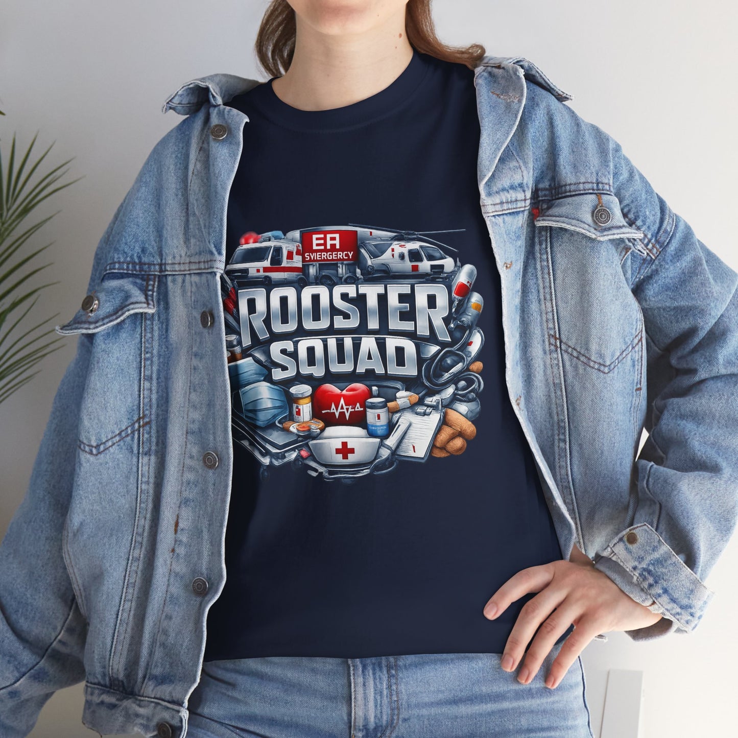 Rooster Squad ER Team T-Shirt — Emergency Medical Technician Paramedic Tee
