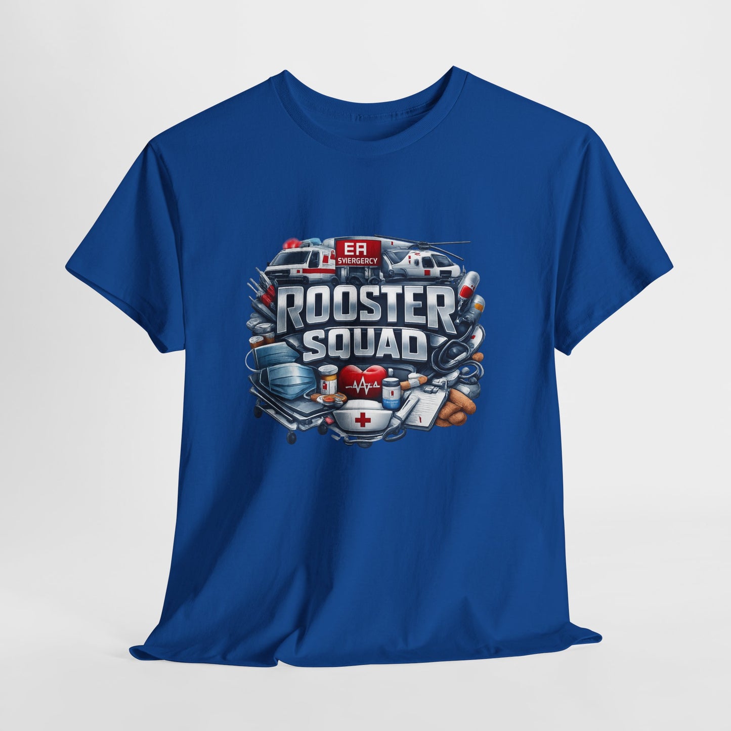 Rooster Squad ER Team T-Shirt — Emergency Medical Technician Paramedic Tee