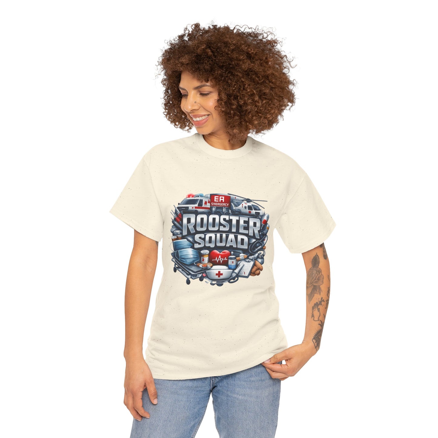 Rooster Squad ER Team T-Shirt — Emergency Medical Technician Paramedic Tee