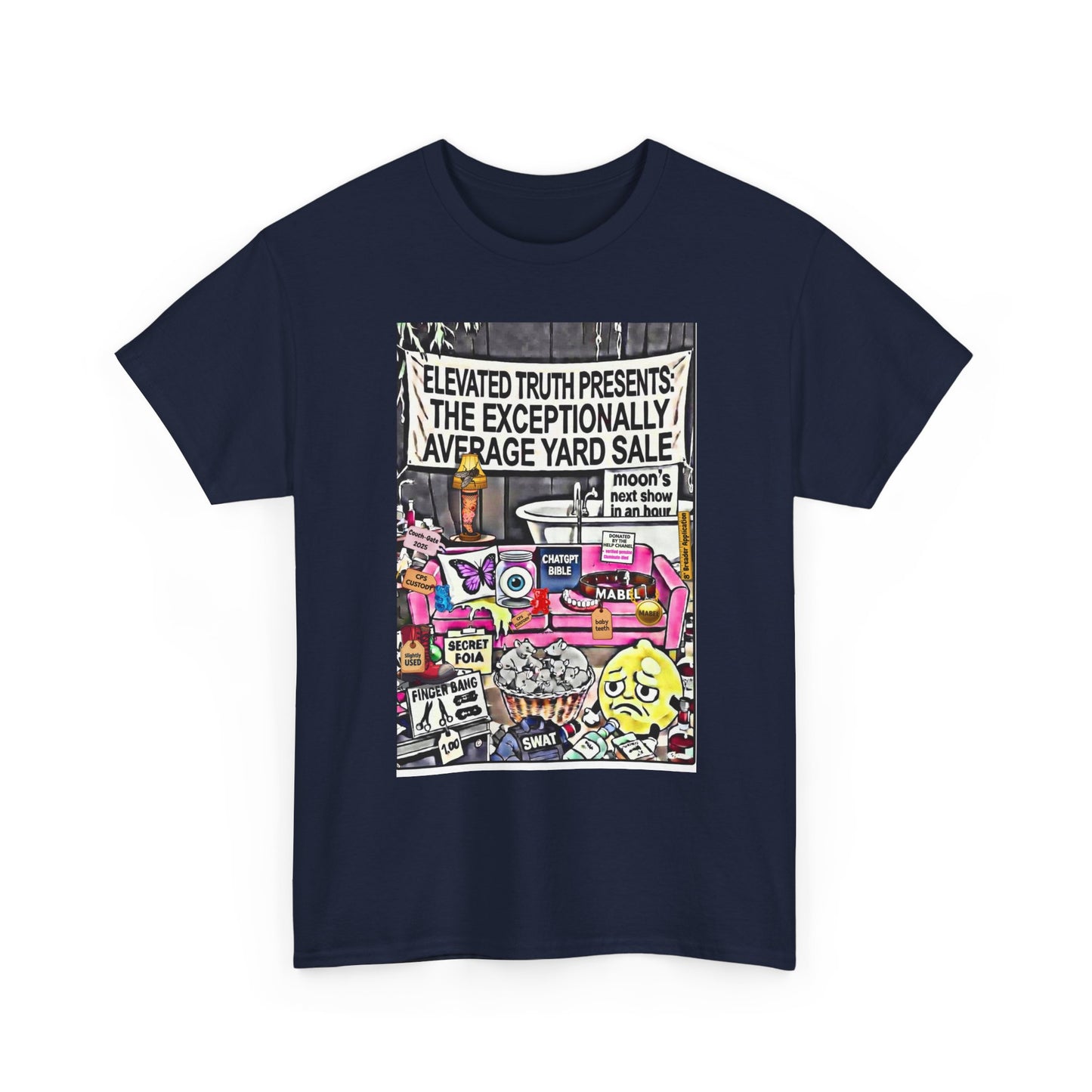 Funny YouTube Streets 'End of the Year YARDSALE!' T‑Shirt