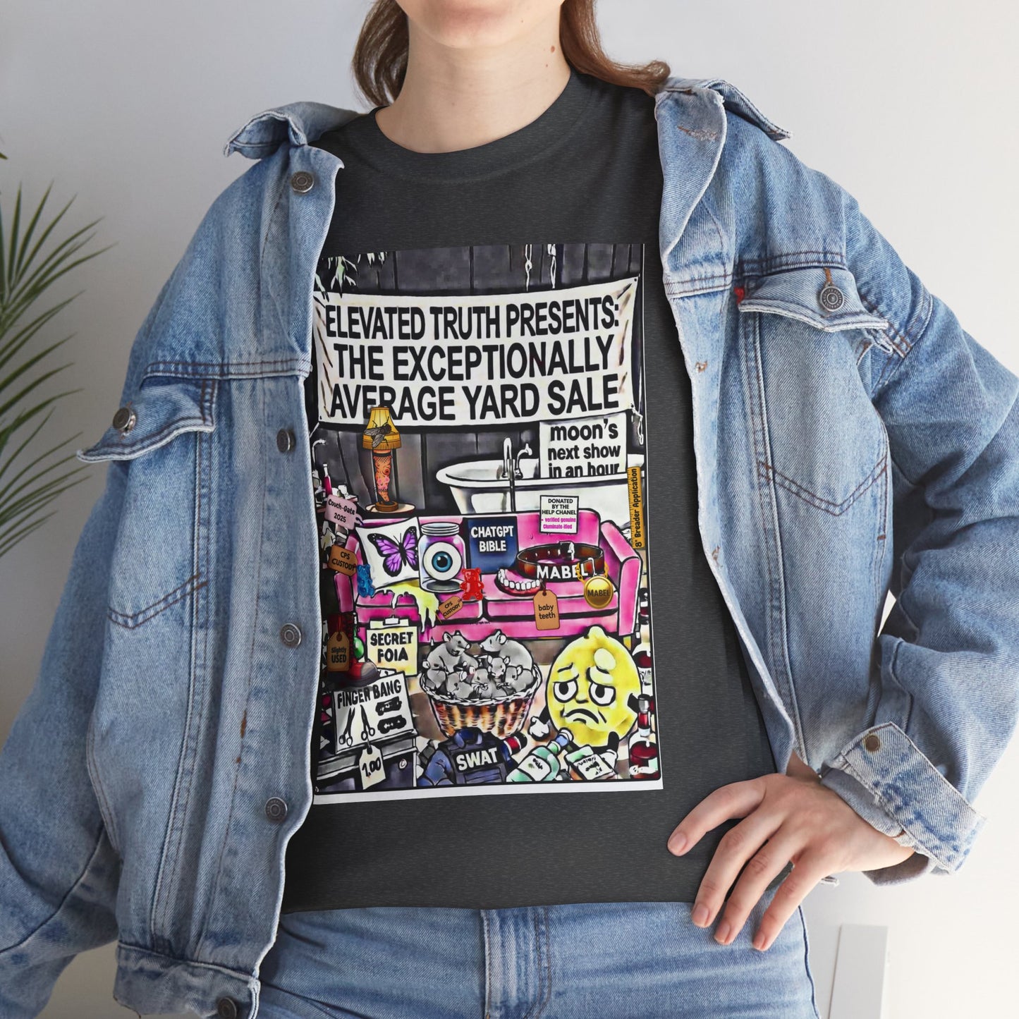 Funny YouTube Streets 'End of the Year YARDSALE!' T‑Shirt