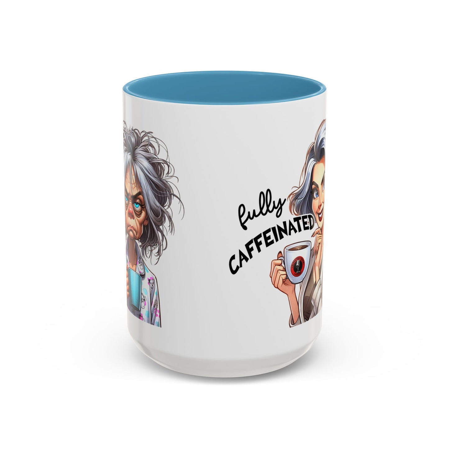 Funny Before & After Coffee Mug — Haggard Before, Fabulous After (11/15oz)
