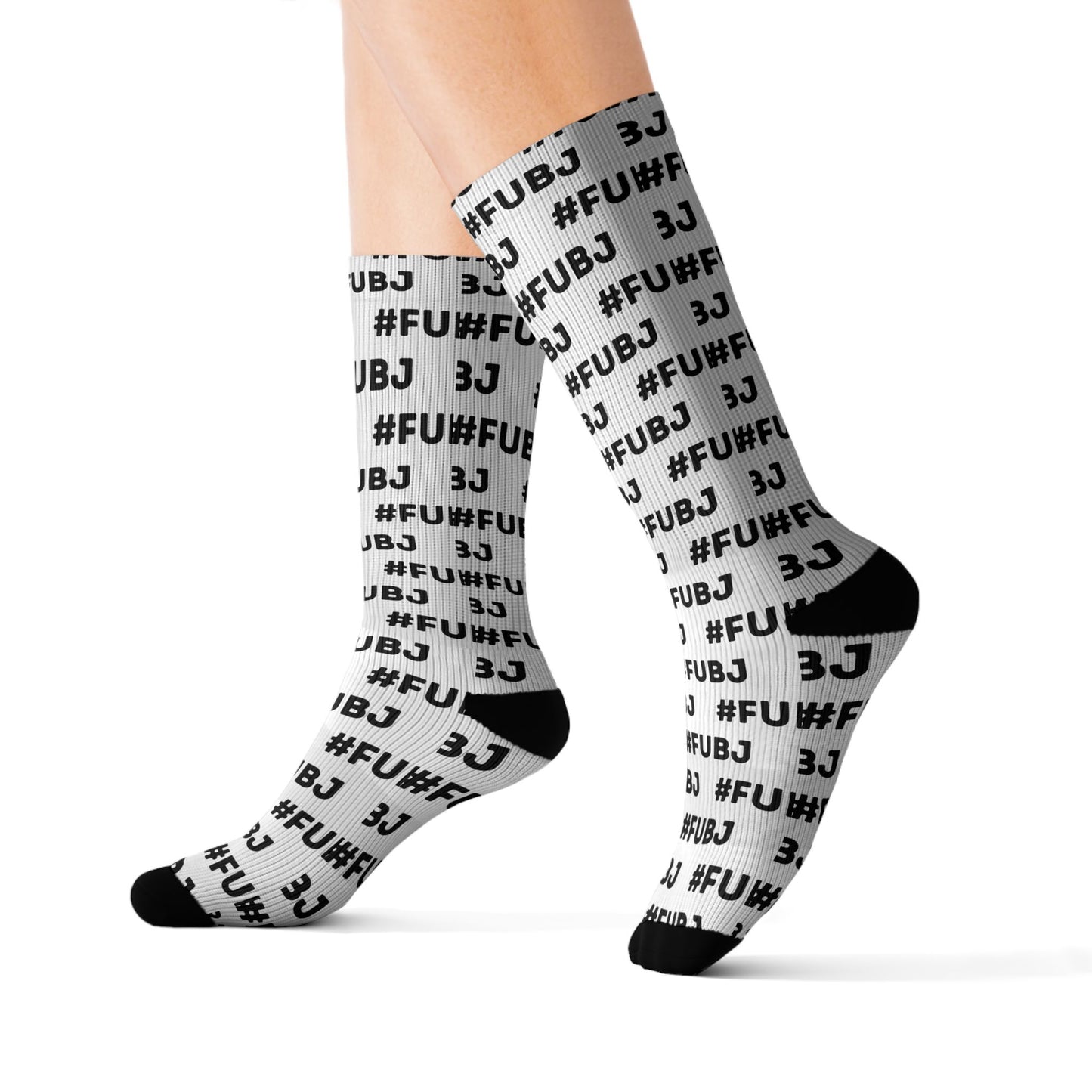 #FUBJ SOCKS- When you have to flash your inner Sarcasm-