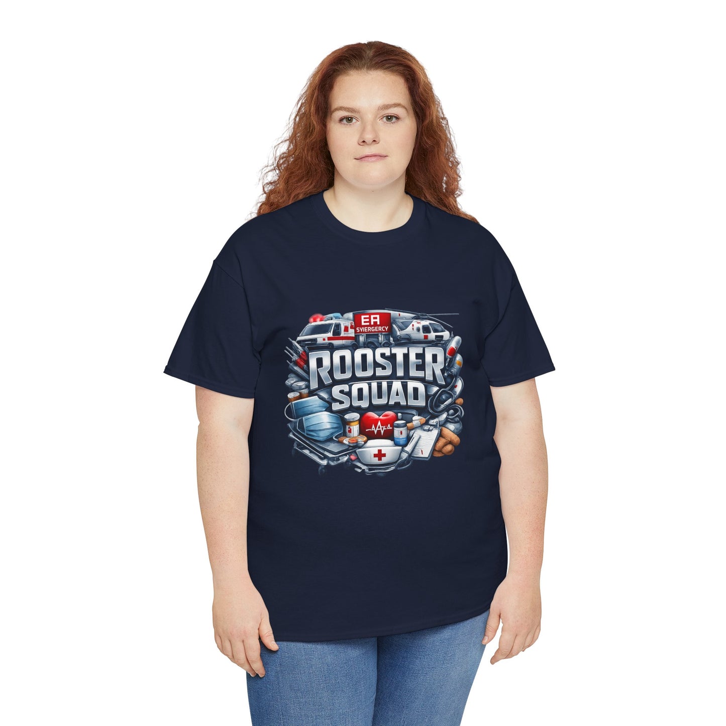 Rooster Squad ER Team T-Shirt — Emergency Medical Technician Paramedic Tee