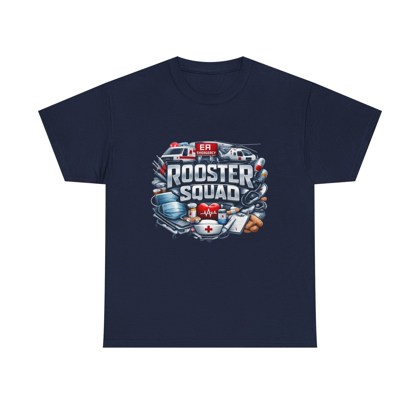 Rooster Squad ER Team T-Shirt — Emergency Medical Technician Paramedic Tee