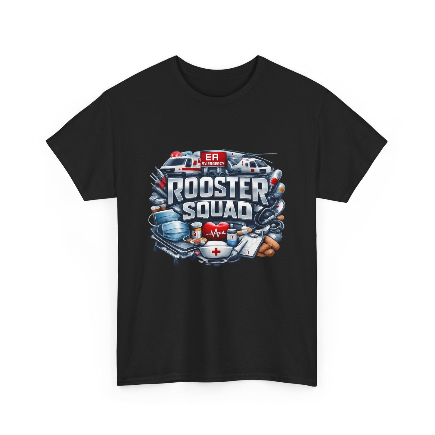 Rooster Squad ER Team T-Shirt — Emergency Medical Technician Paramedic Tee