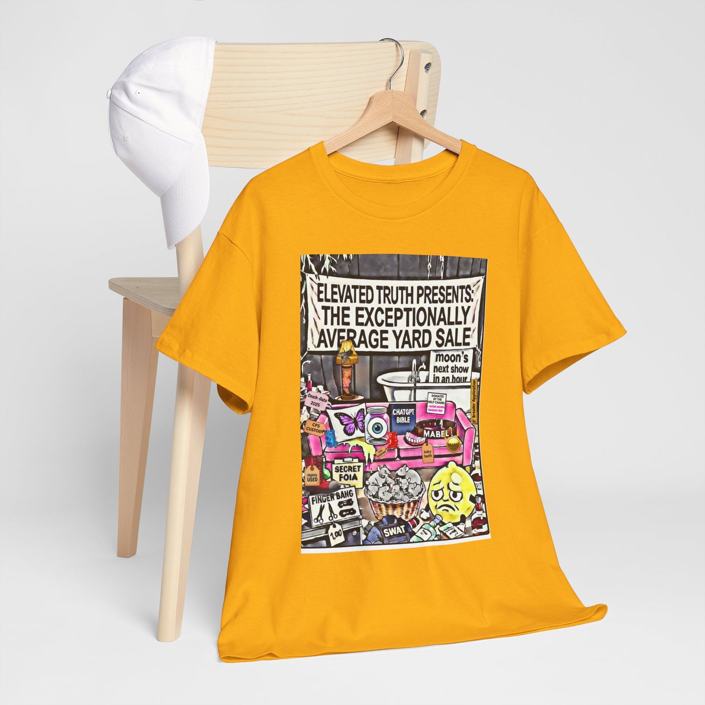 Funny YouTube Streets 'End of the Year YARDSALE!' T‑Shirt