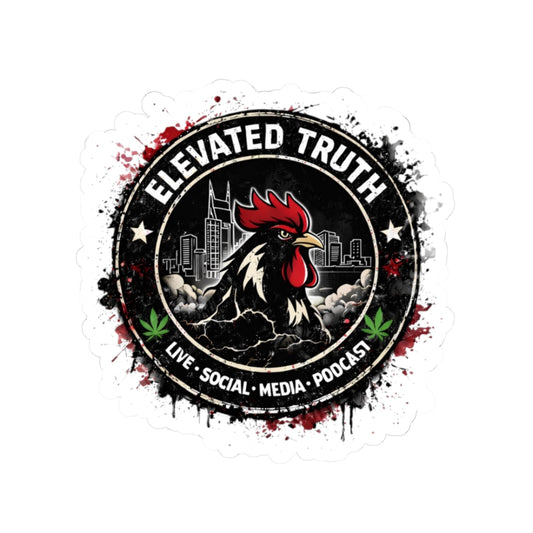 Elevated Truth Logo Kiss-Cut Sticker