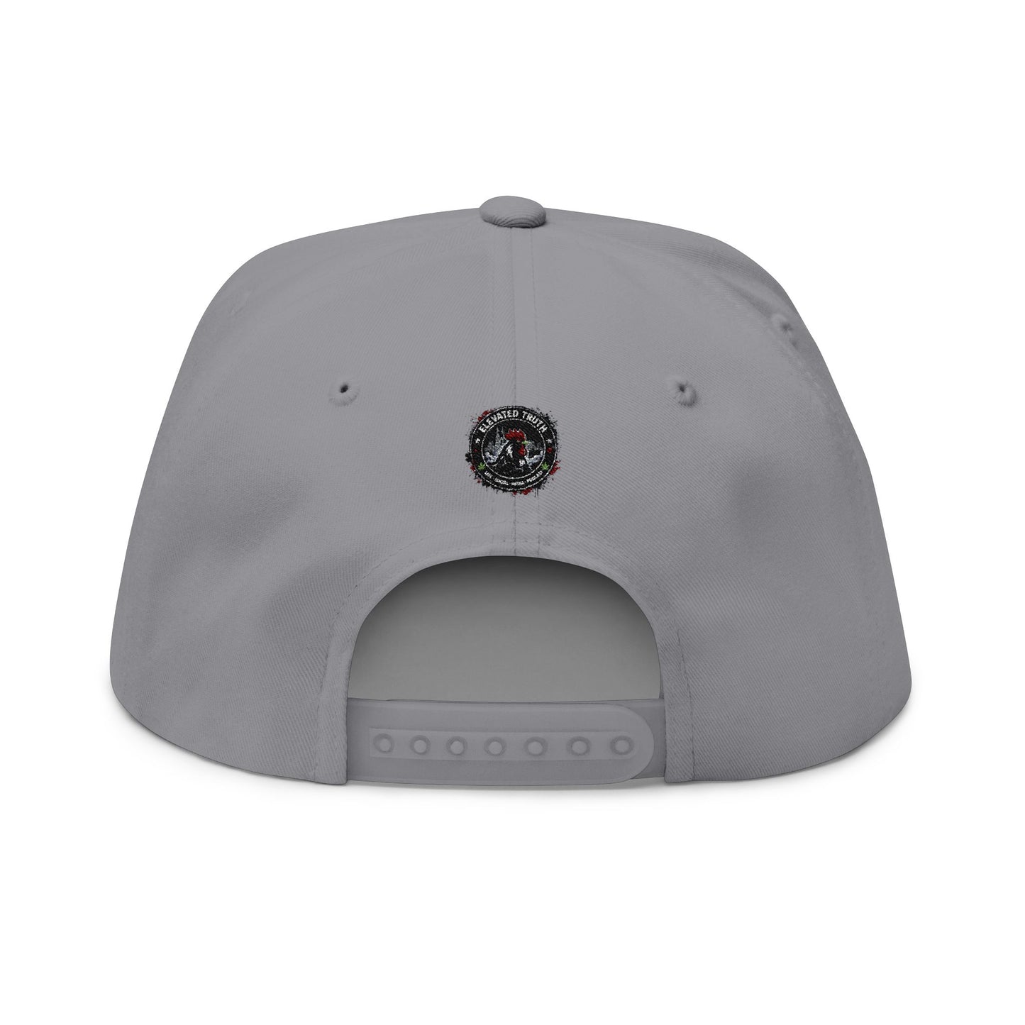 Respectfully Embroidered Flat Bill Cap — Signature Statement Hat