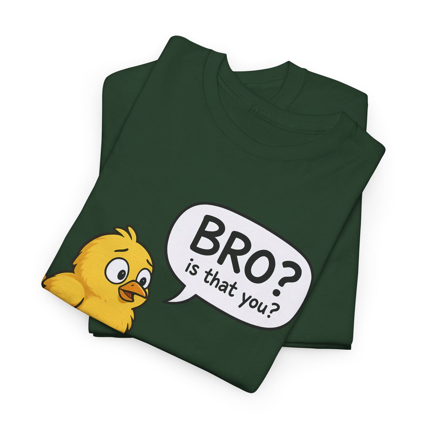 Funny Chick and Egg T‑Shirt — "Bro? Is That You?" Cute Novelty Tee
