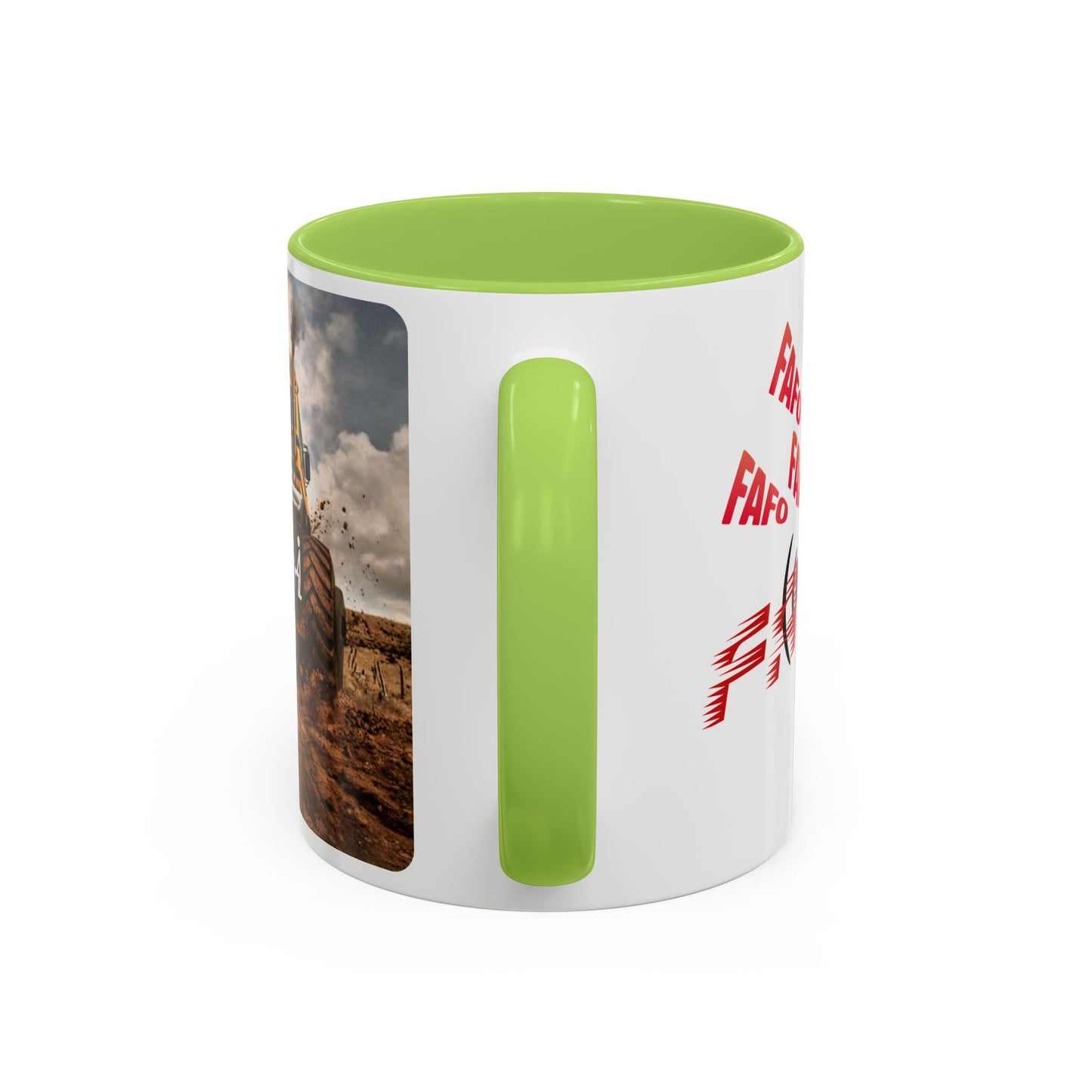ELEVATED TRUTH MONSTER BUS Coffee Mug — 'Elevated Truth'  SAVING THE STREETS Gift (11/15 oz)