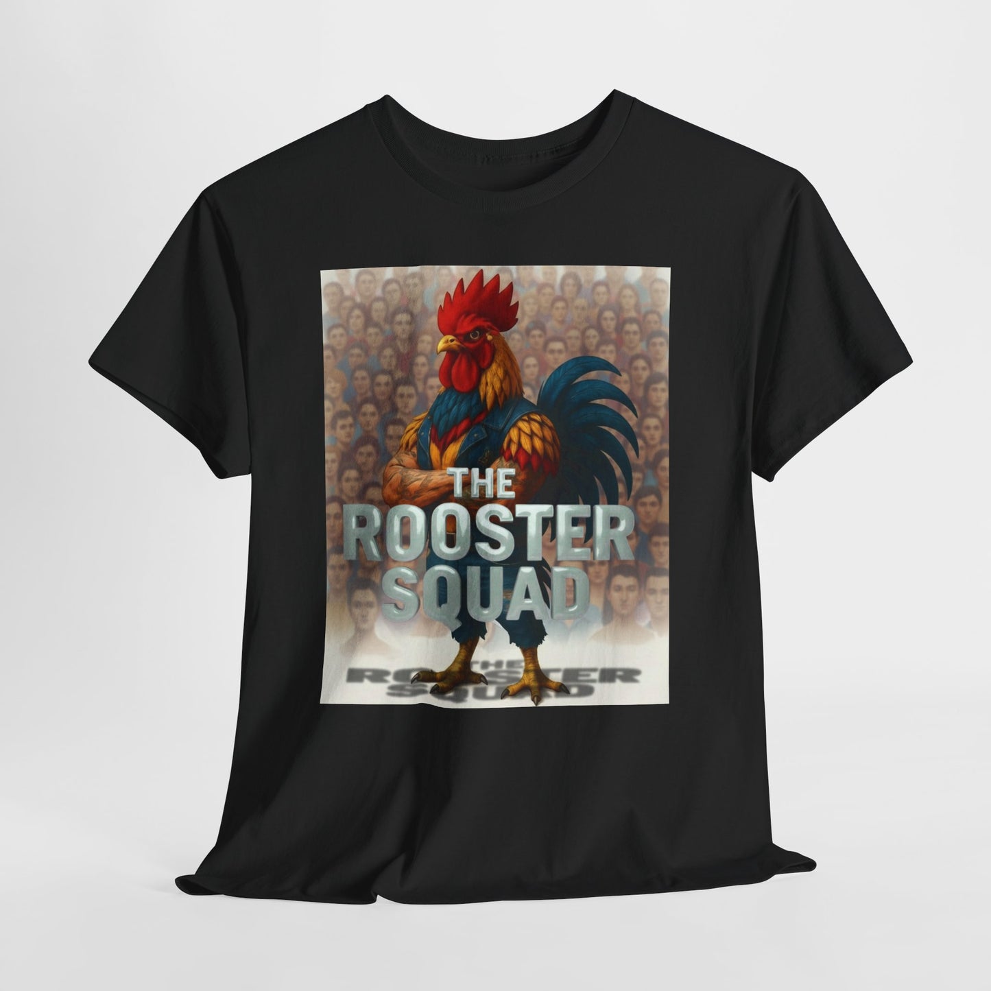 Rooster Squad T-Shirt — Rock With Our Flock Tee
