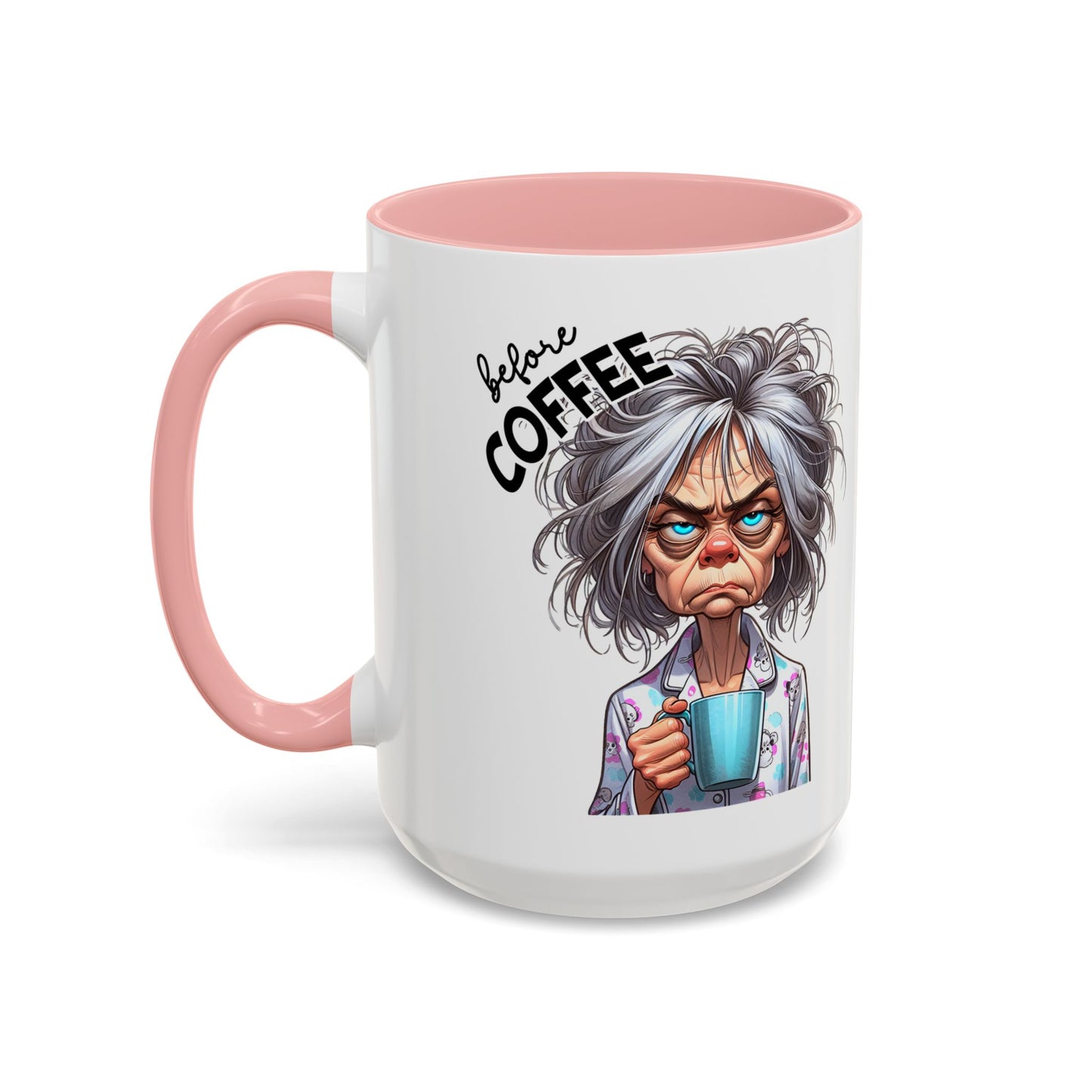 Funny Before & After Coffee Mug — Haggard Before, Fabulous After (11/15oz)