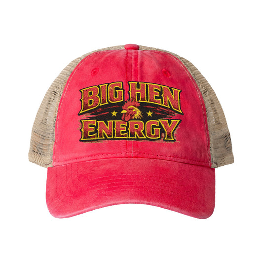 Big Hen Energy- Rooster Squad mesh back Cap