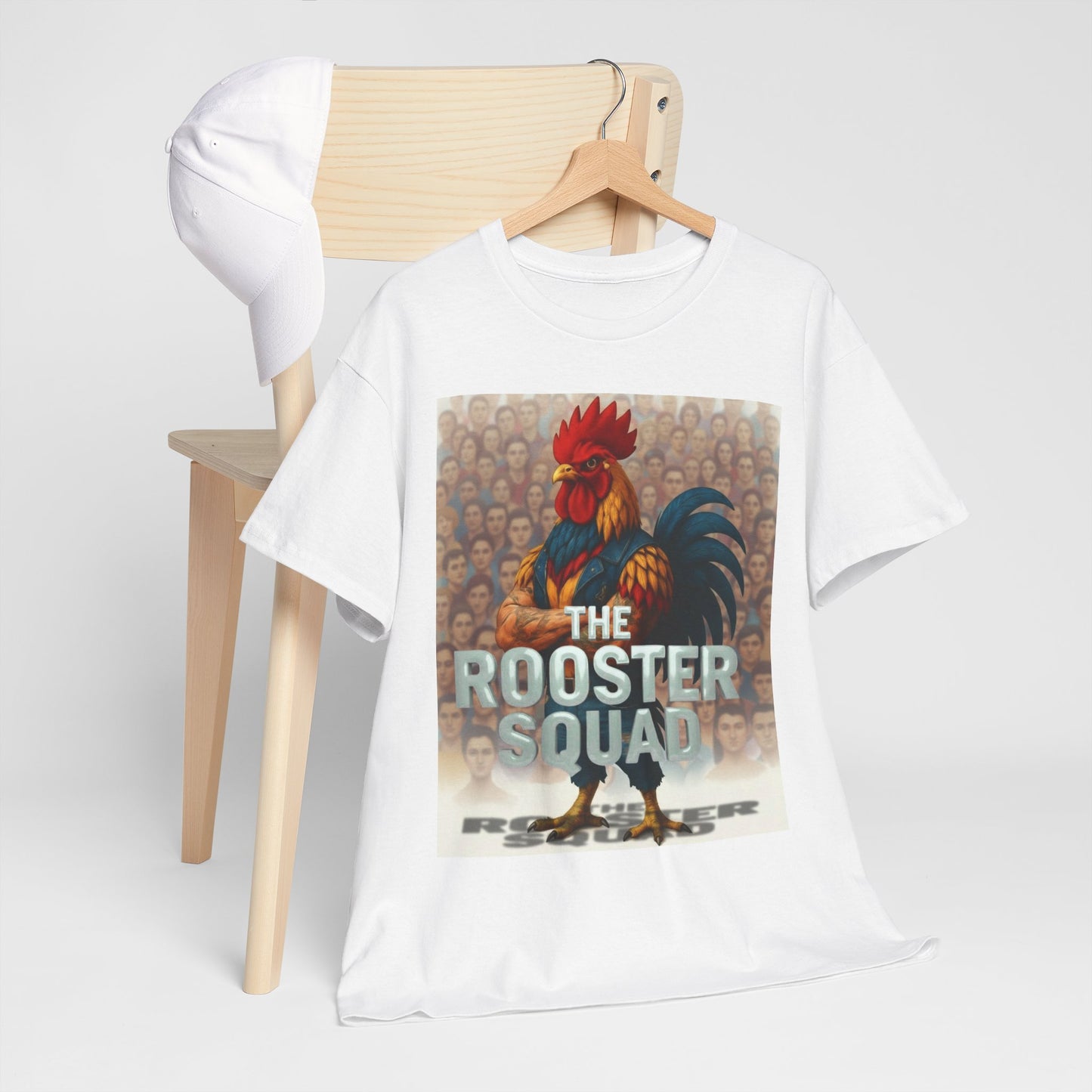 Rooster Squad T-Shirt — Rock With Our Flock Tee