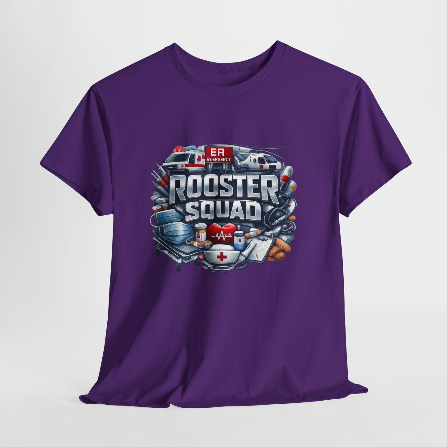 Rooster Squad ER Team T-Shirt — Emergency Medical Technician Paramedic Tee