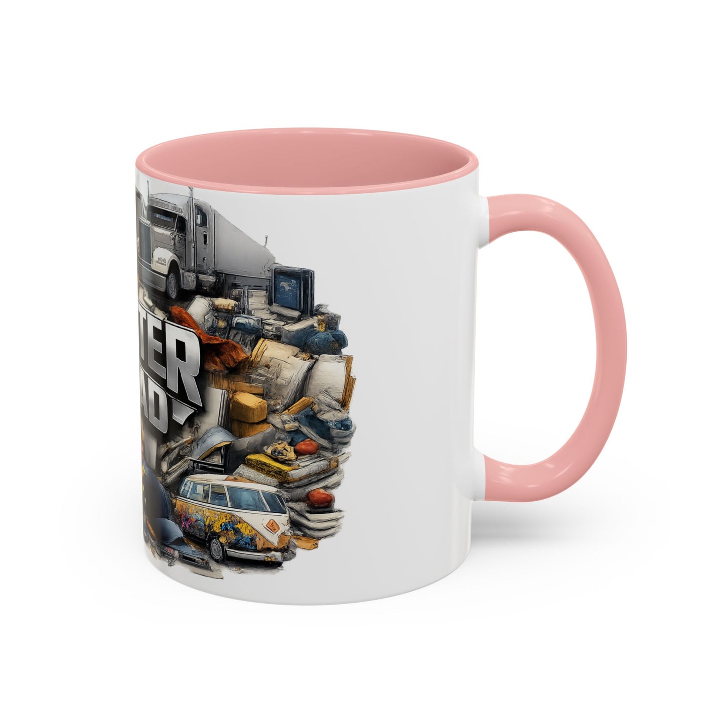 Rooster Squad Accent Coffee Mug — 'Rooster Squad, Loud and Proud' Bright Ceramic Mug