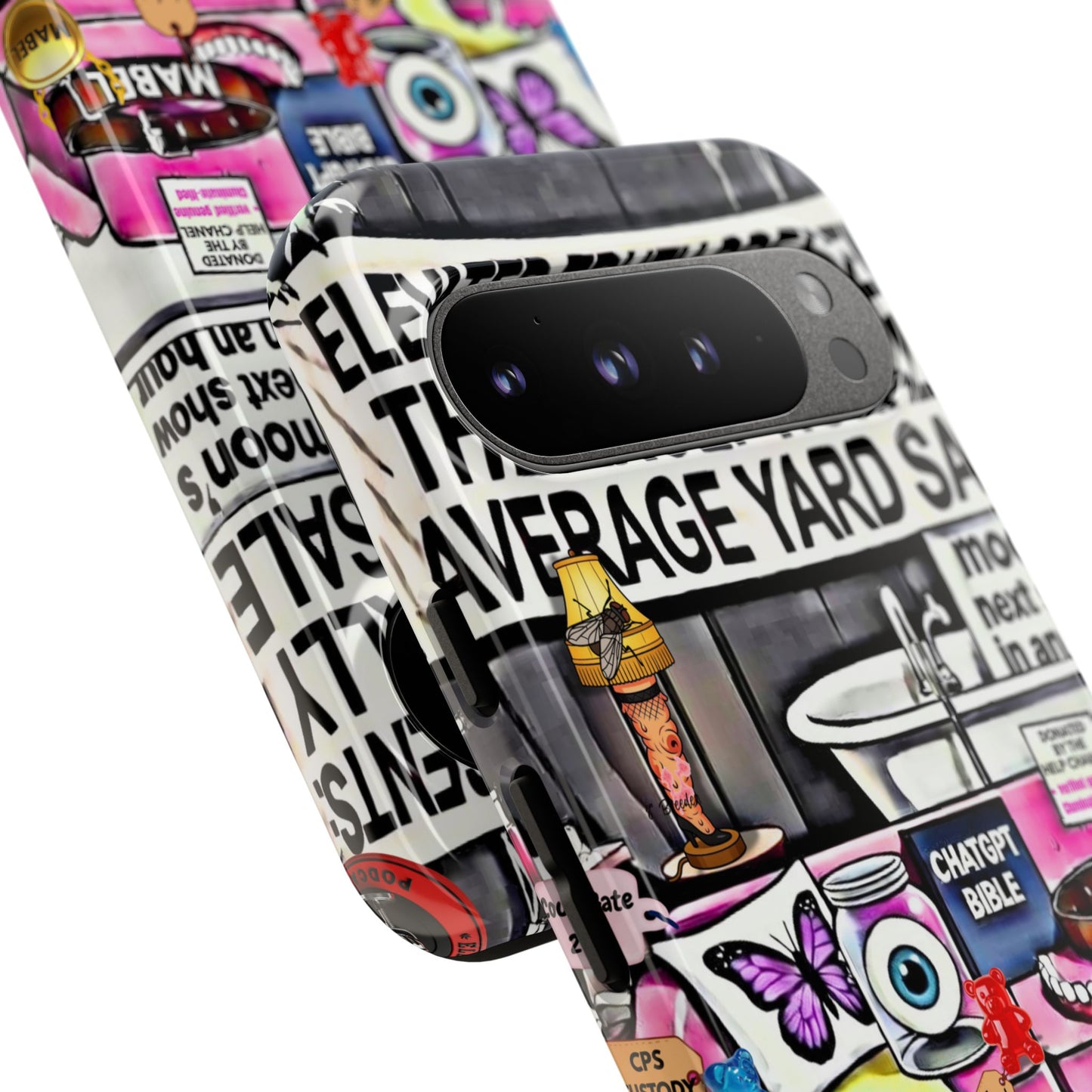 Full - 'Elevated Truth Presents: The Exceptionally Average Yard Sale' Illustrated Design