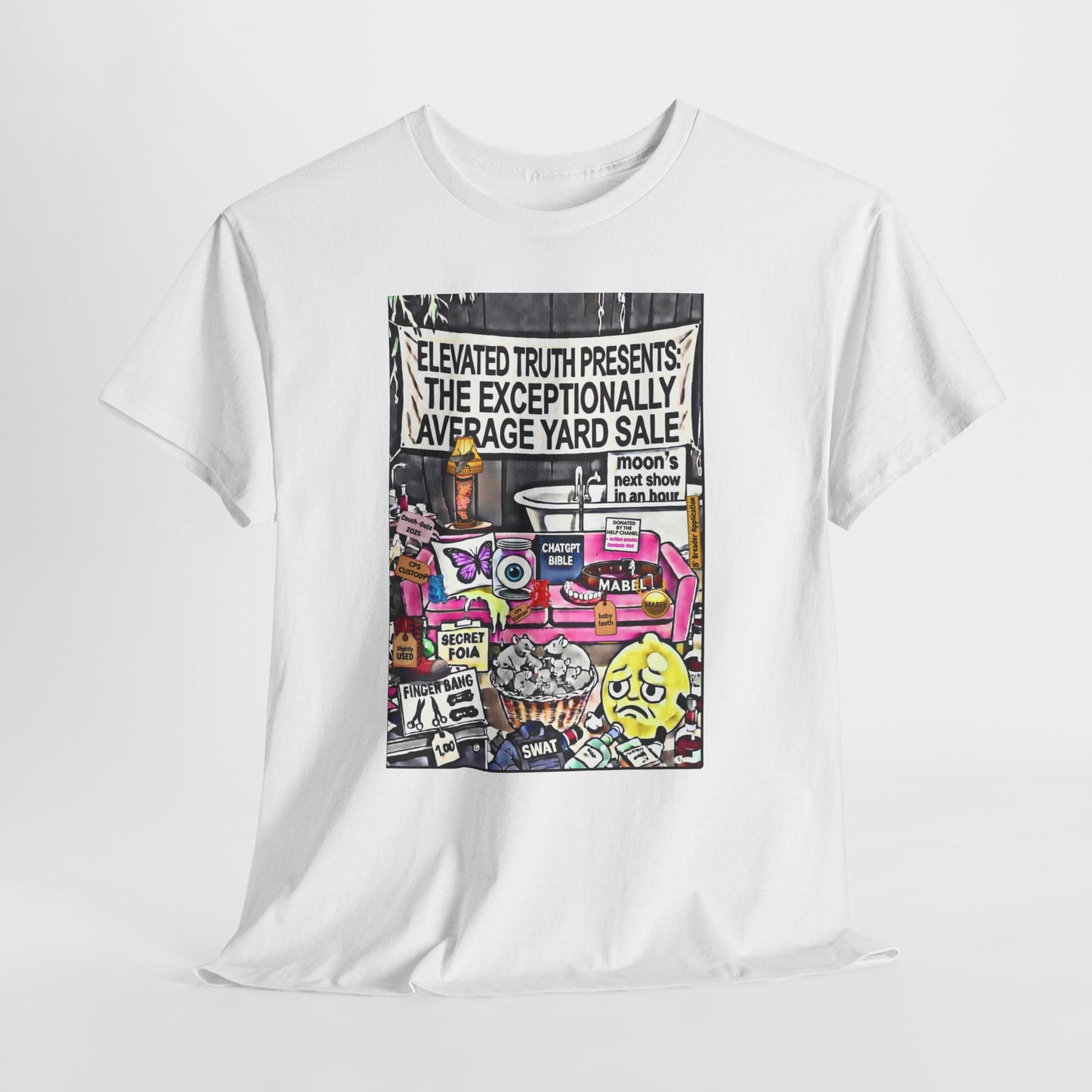 Funny YouTube Streets 'End of the Year YARDSALE!' T‑Shirt