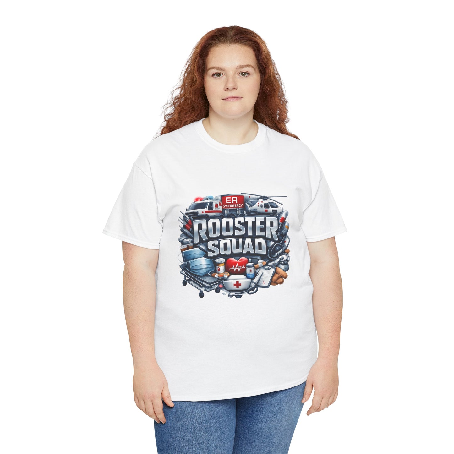 Rooster Squad ER Team T-Shirt — Emergency Medical Technician Paramedic Tee