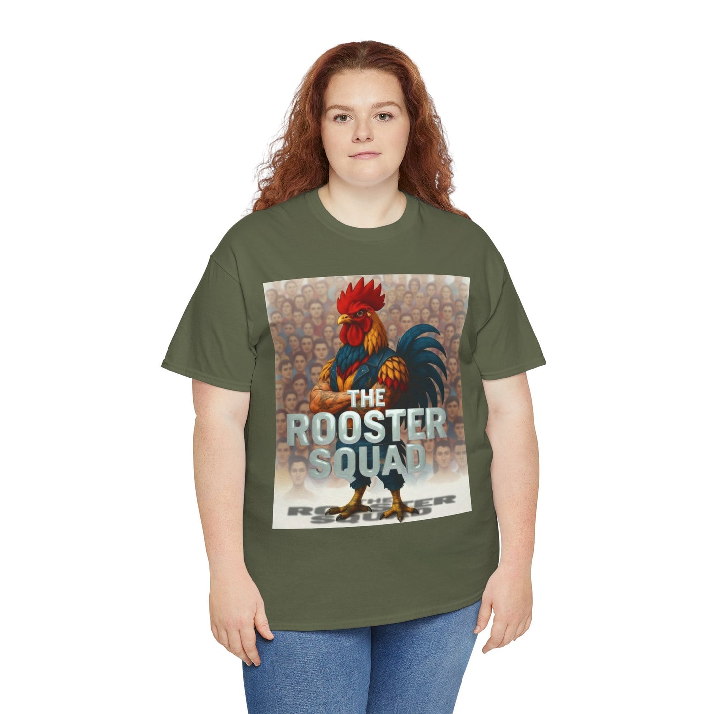 Rooster Squad T-Shirt — Rock With Our Flock Tee