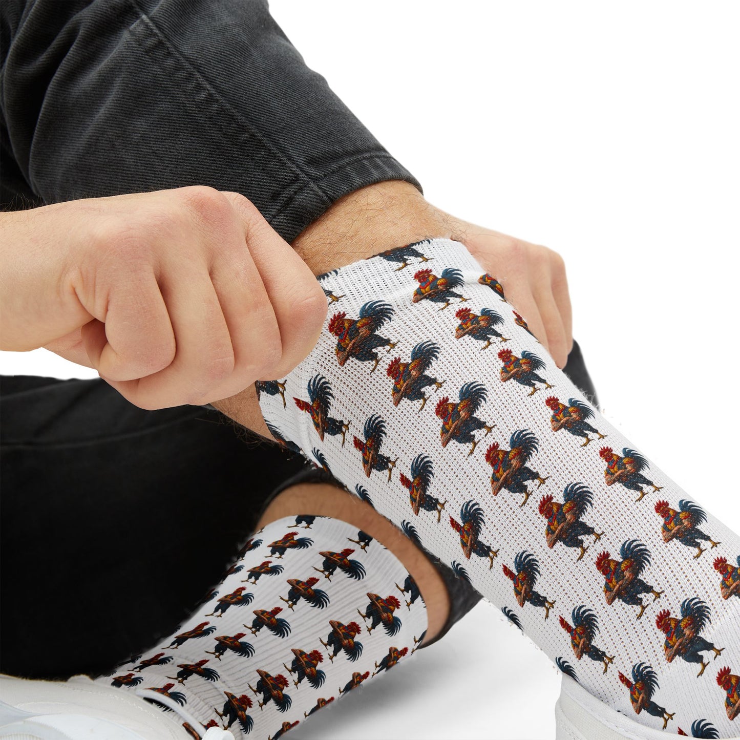 Rock with your Flock in Socks! Rooster Squad