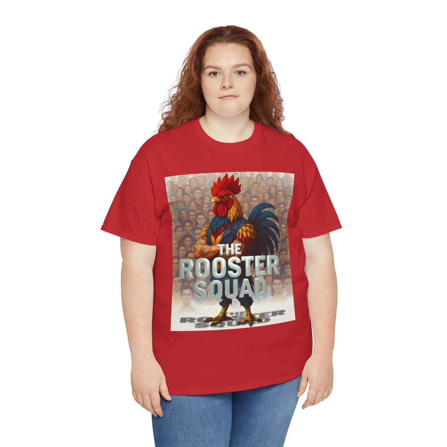 Rooster Squad T-Shirt — Rock With Our Flock Tee