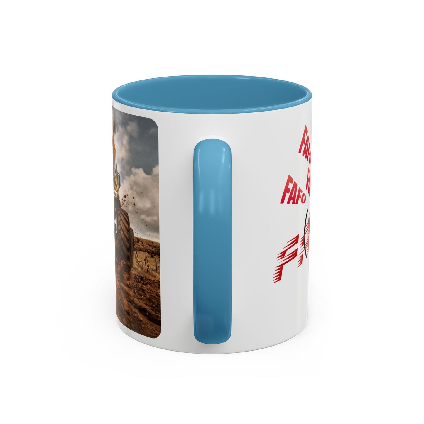 ELEVATED TRUTH MONSTER BUS Coffee Mug — 'Elevated Truth'  SAVING THE STREETS Gift (11/15 oz)