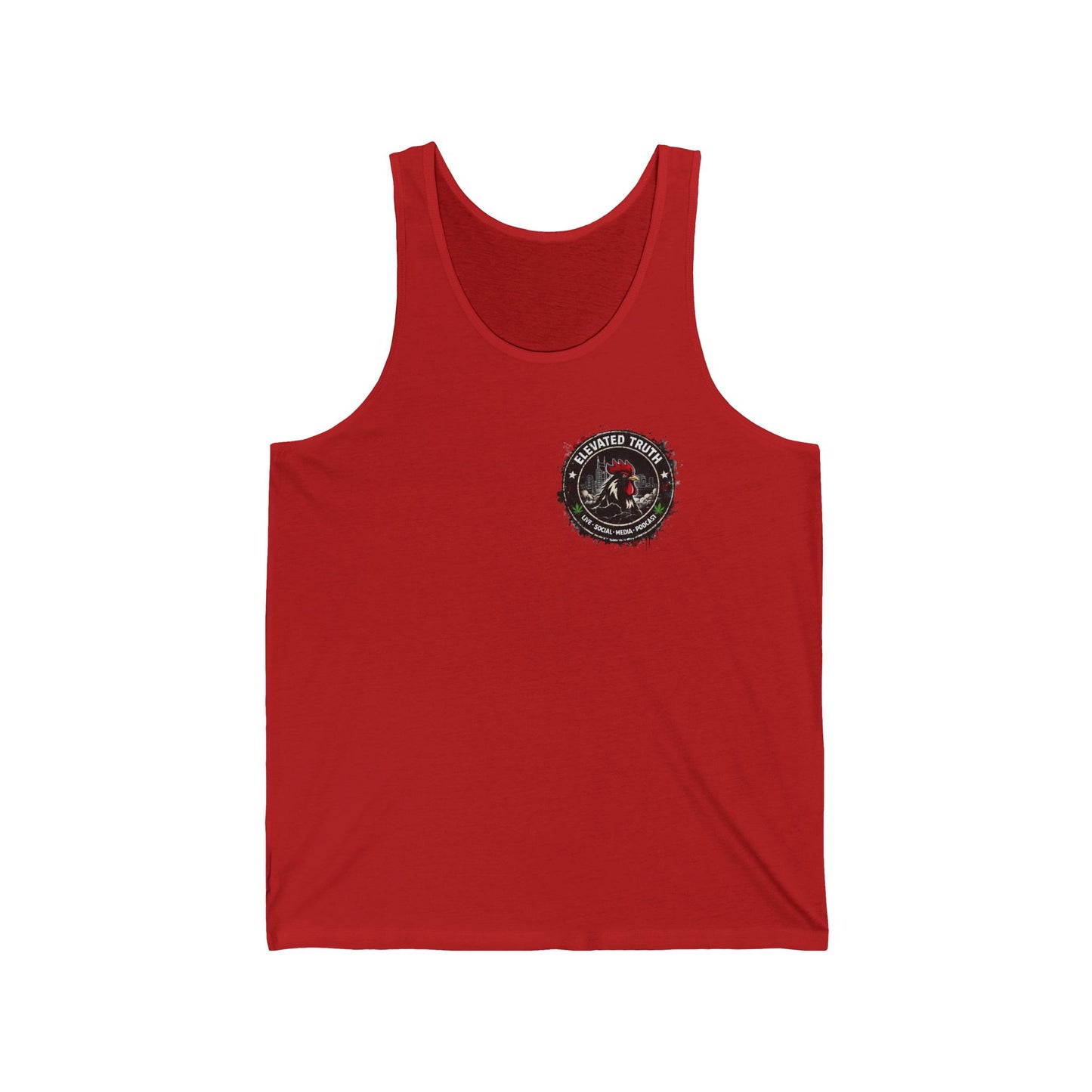 God Is Great Tank Top — Funny Cannabis & Party Quote Muscle Tee