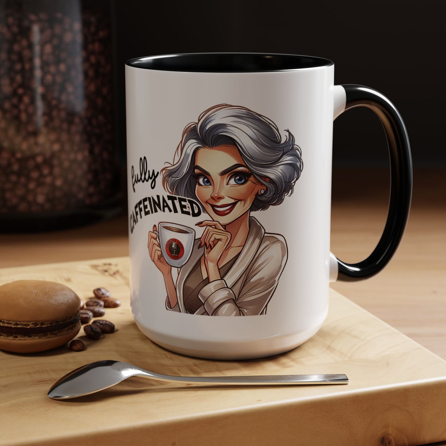 Funny Before & After Coffee Mug — Haggard Before, Fabulous After (11/15oz)