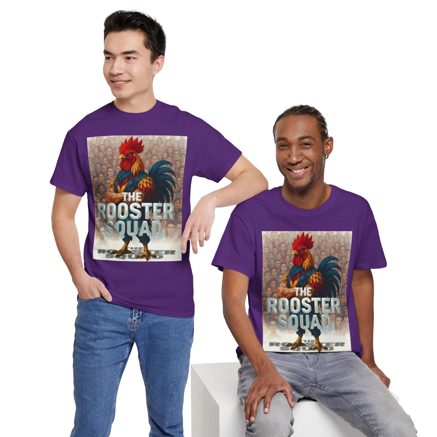 Rooster Squad T-Shirt — Rock With Our Flock Tee