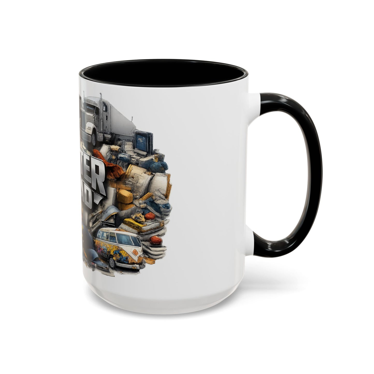 Rooster Squad Accent Coffee Mug — 'Rooster Squad, Loud and Proud' Bright Ceramic Mug