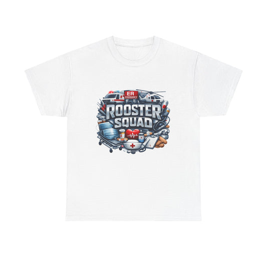 Rooster Squad ER Team T-Shirt — Emergency Medical Technician Paramedic Tee