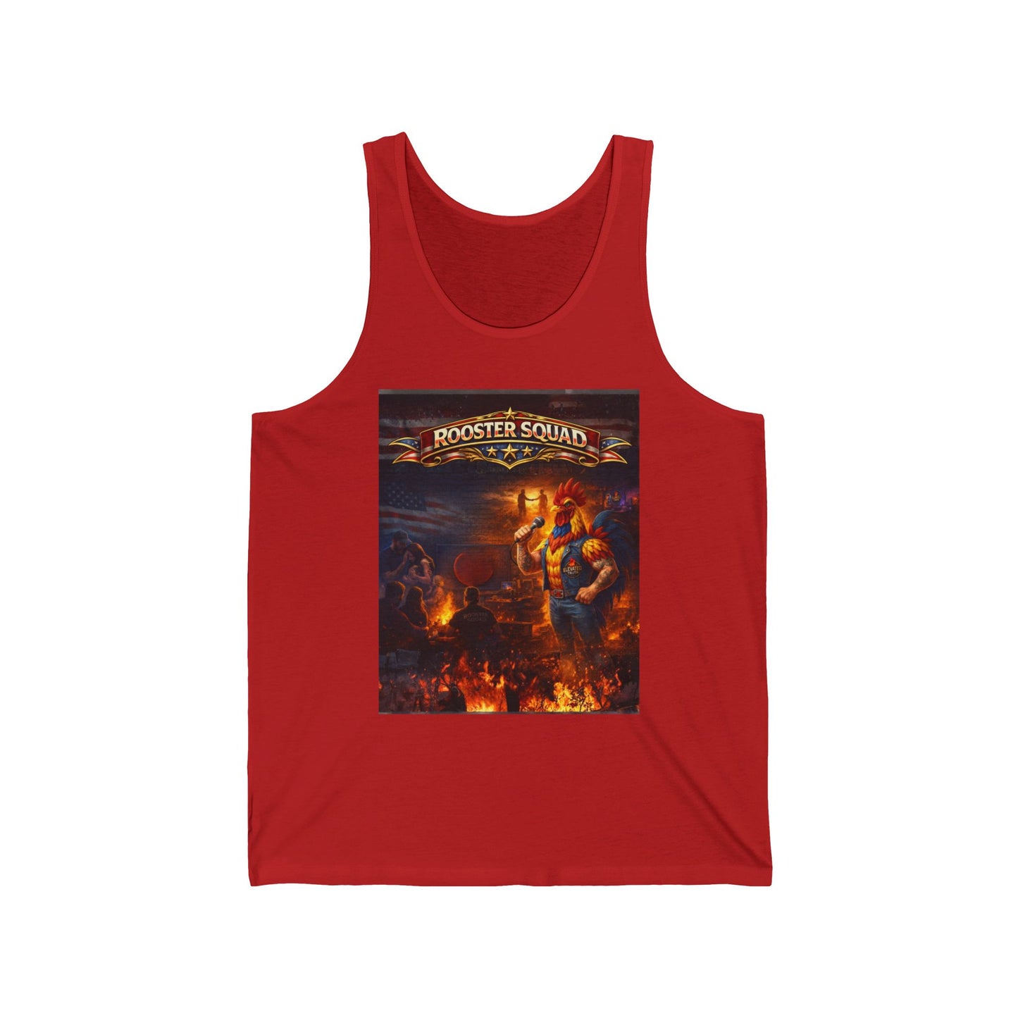 Patriotic 'Family & Love of Country' Tank Top